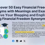 financial freedom synonyms