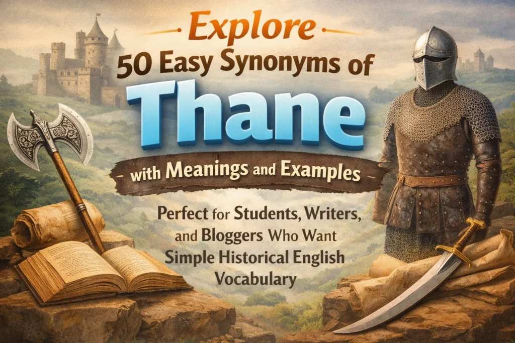 synonyms-of-thane