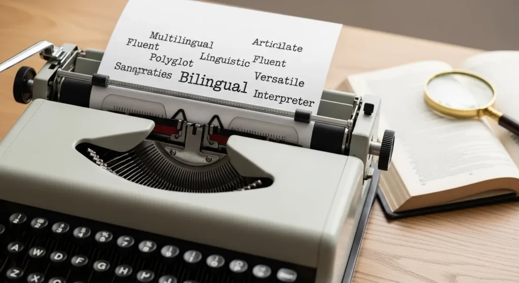 Synonyms of Bilingual