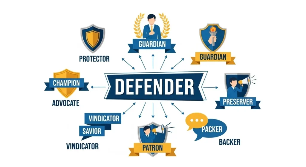 Synonyms-for-Defender