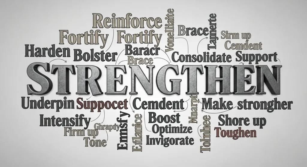 Synonyms-of-Strengthen