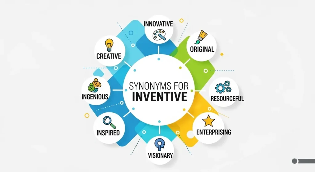 synonyms for inventive