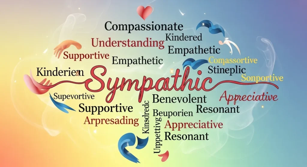 synonyms for sympathetic
