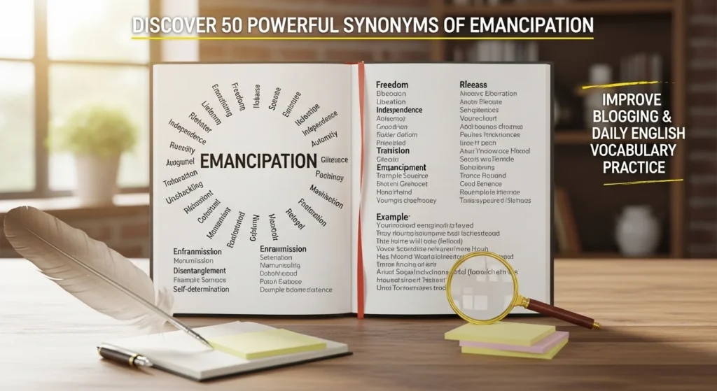 synonyms of emancipation