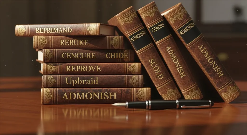 Synonyms-for-Admonish