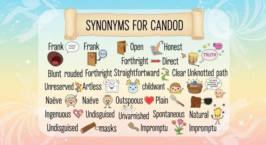 Synonyms-for-Candid