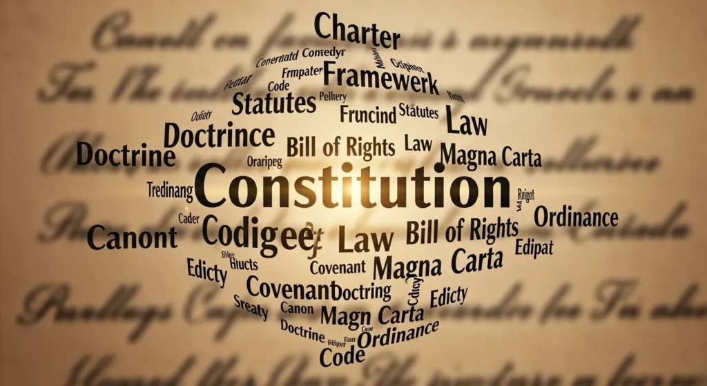 Synonyms-of-Constitution