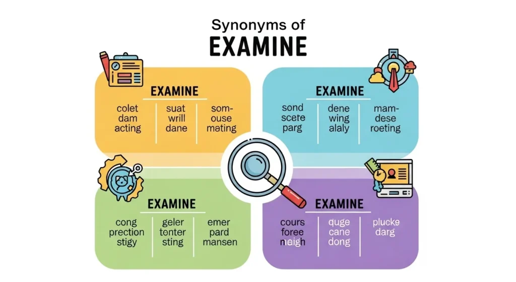 Synonyms-of-Examine