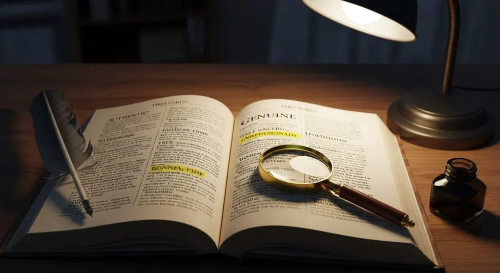 Synonyms-of-Genuine