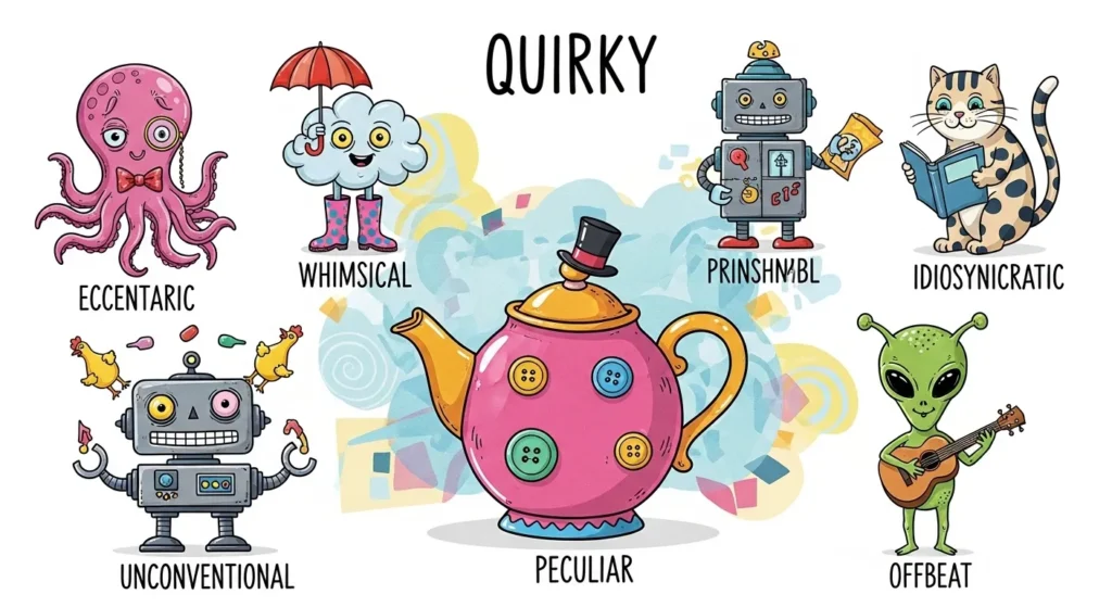 Synonyms-of-Quirky