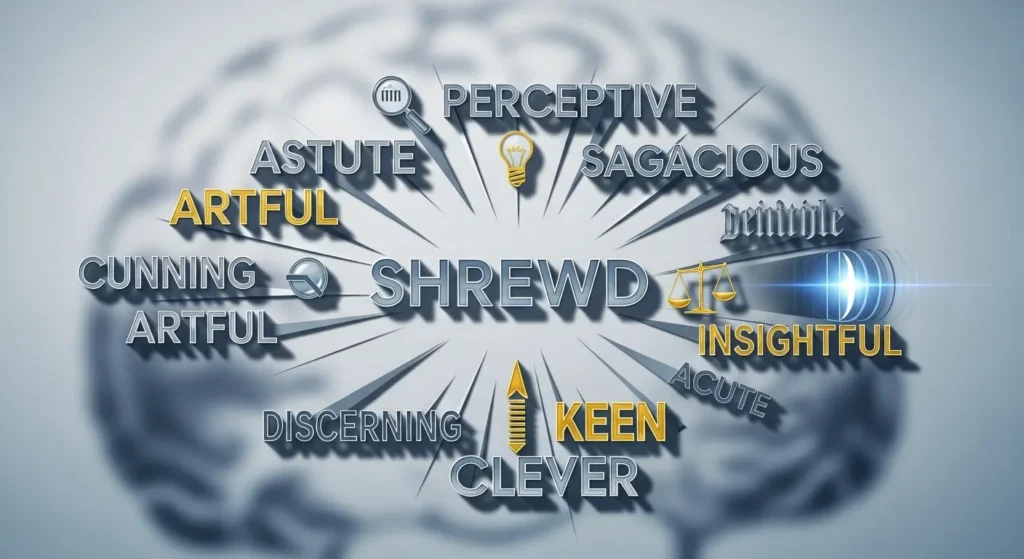 Synonyms-of-Shrewd