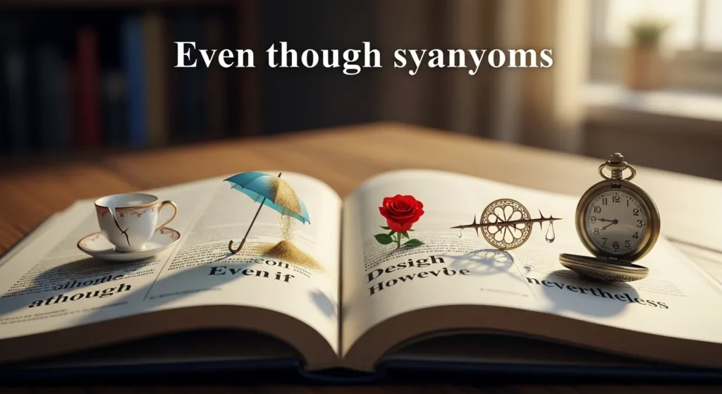 even-though-synonyms