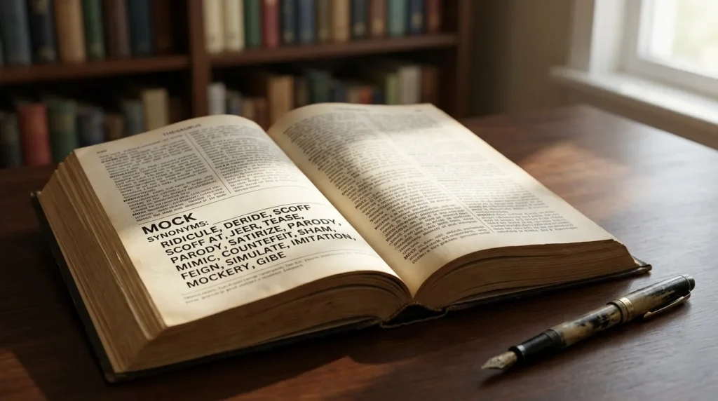 Synonyms-for-Mock