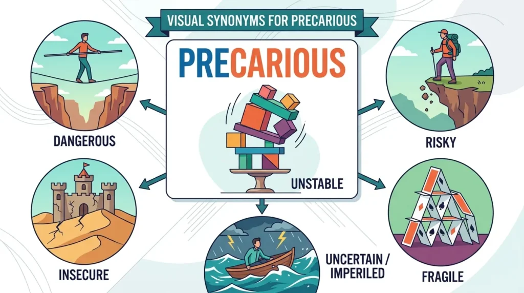 Synonyms-for-Precarious