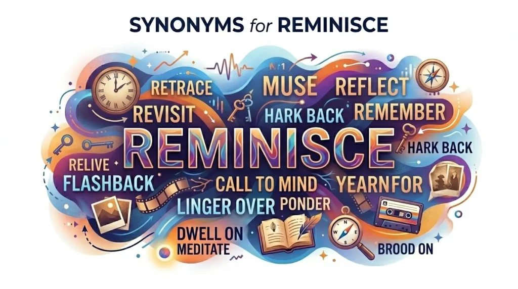Synonyms-for-Reminisce