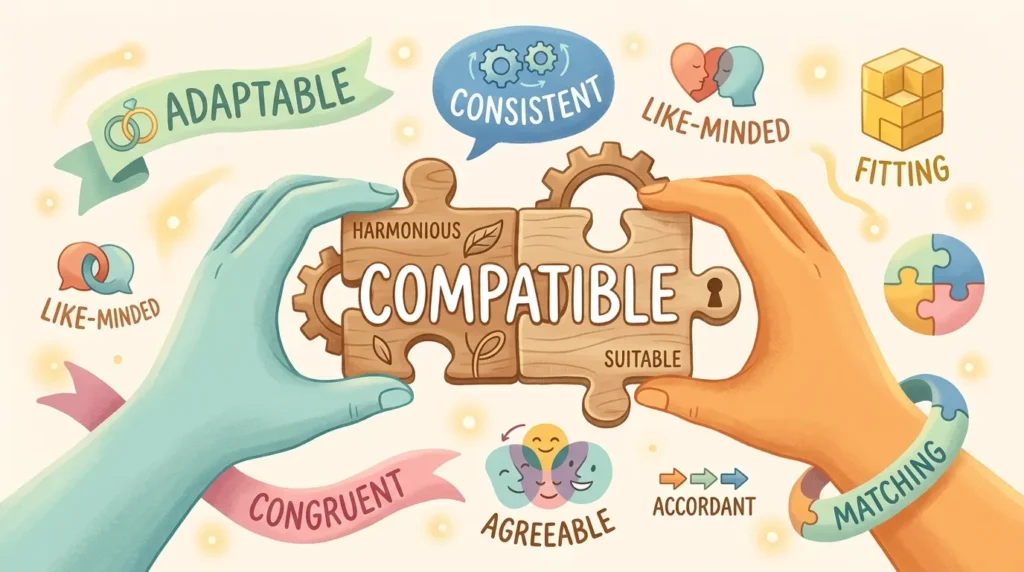 Synonyms-of-Compatible