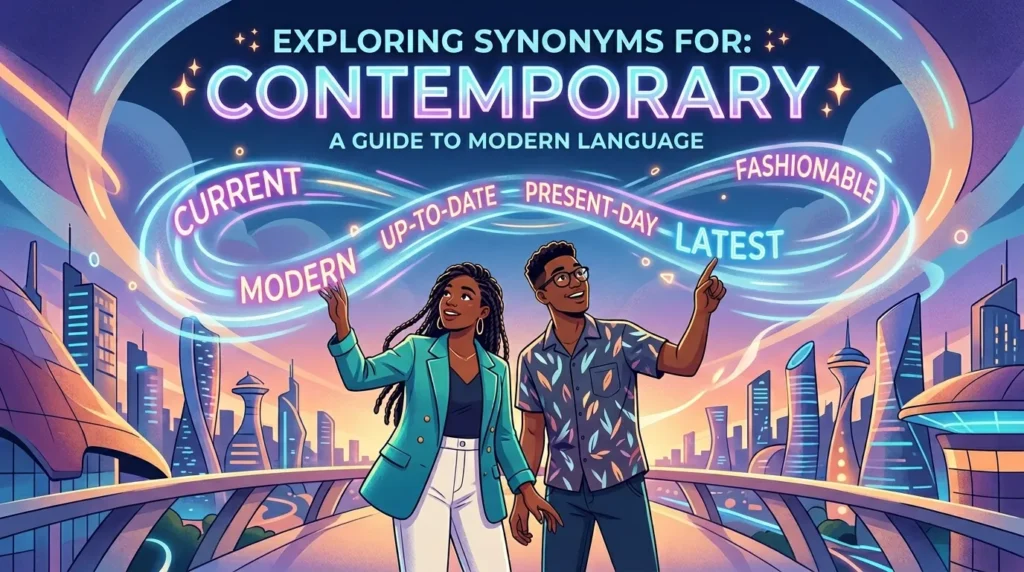 Synonyms-for-Contemporary