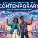 Synonyms-for-Contemporary