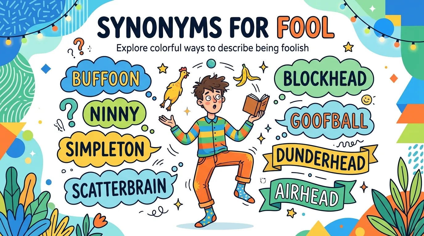 synonyms-for-fool